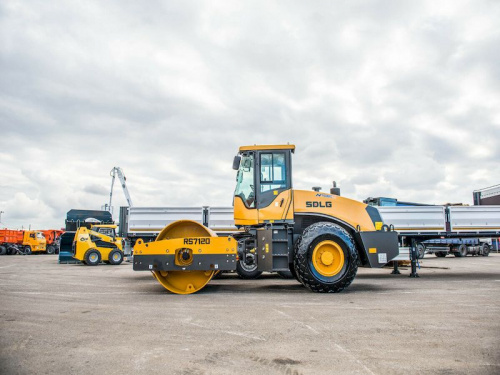 Аренда грунтового катка SDLG RS7120